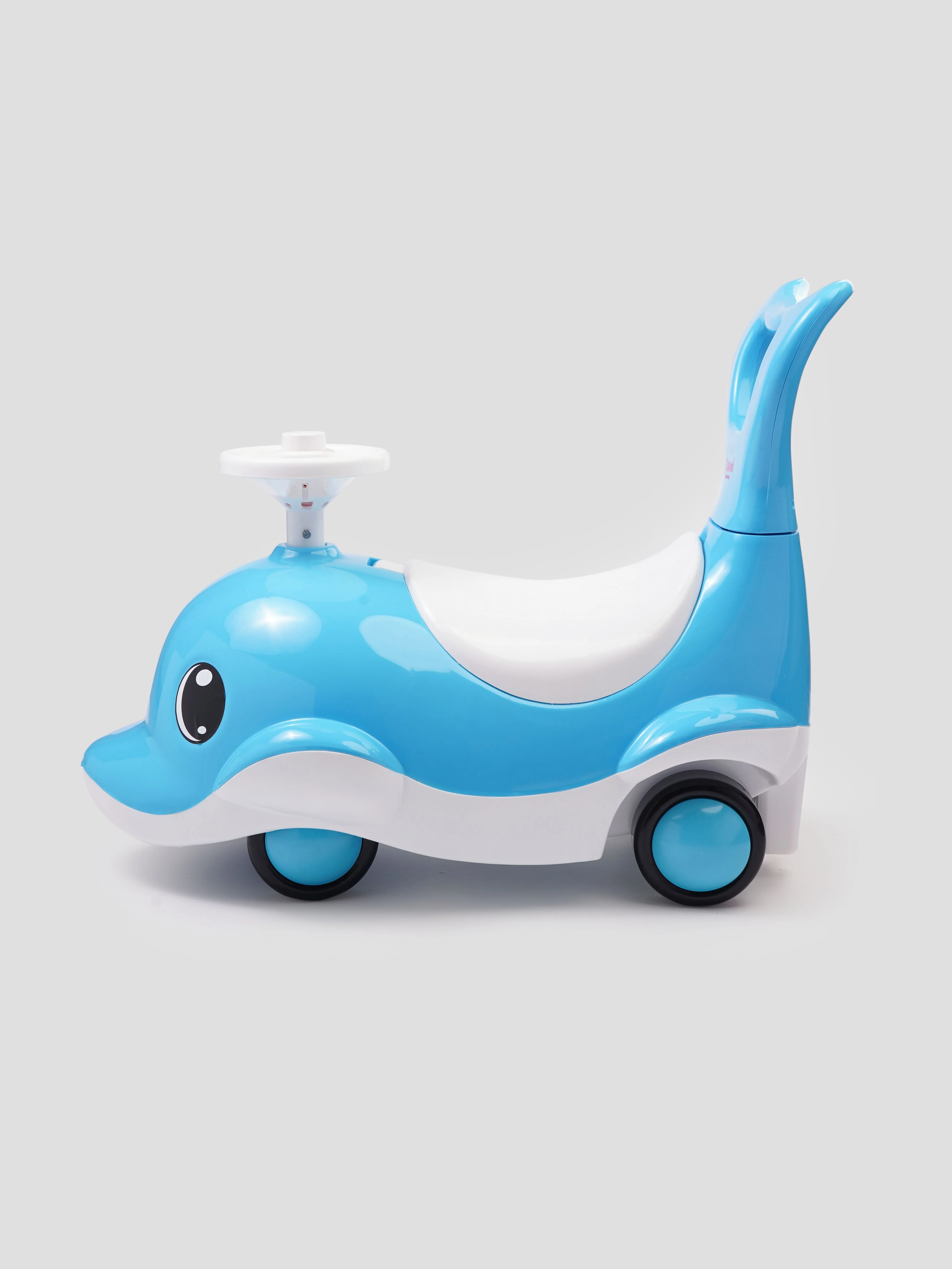 Manual Push Dolphin Ride-On Toy for Kids - Image 3