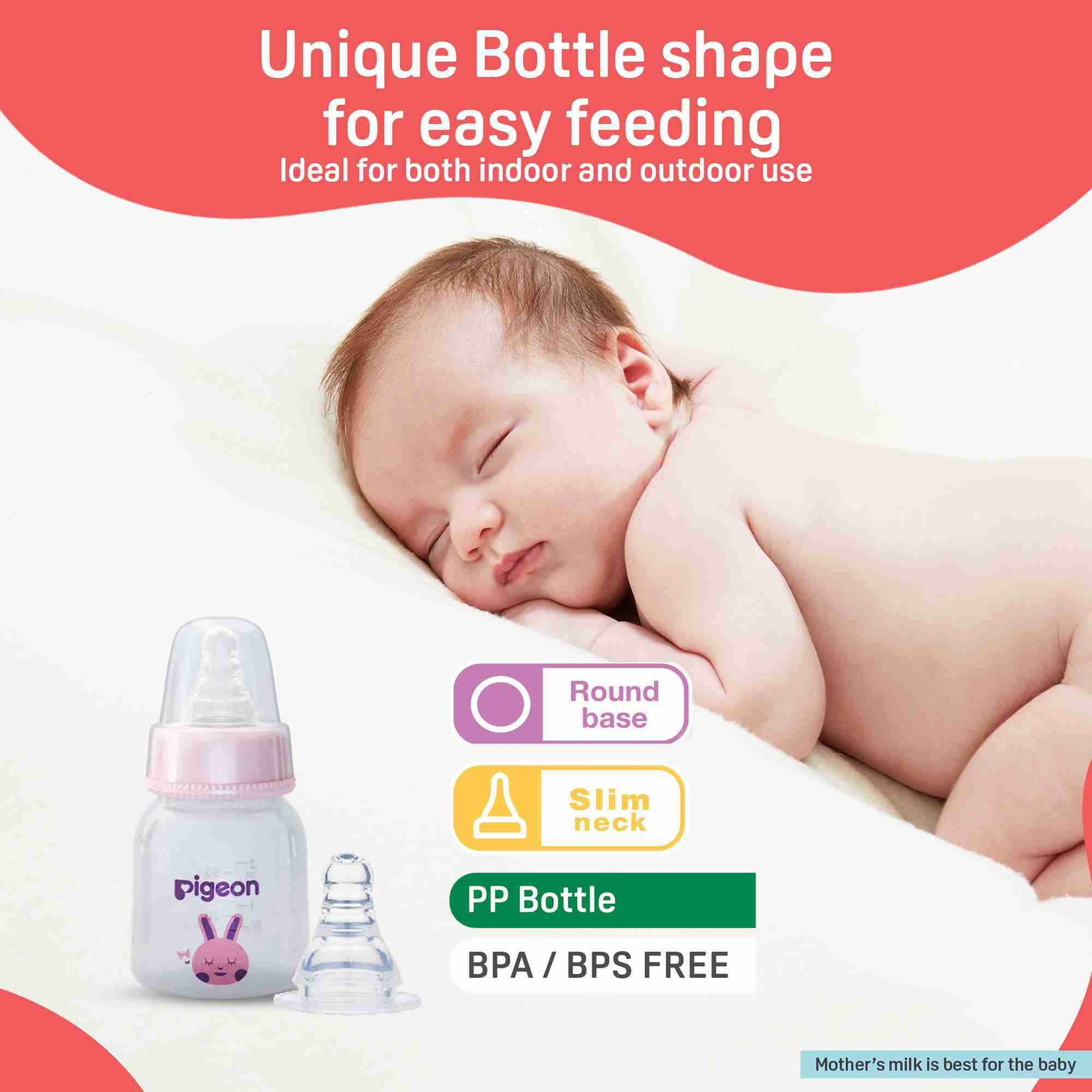 Flexible PP Bottle 50ml Nipple (color may vary depending on availability) - Image 3