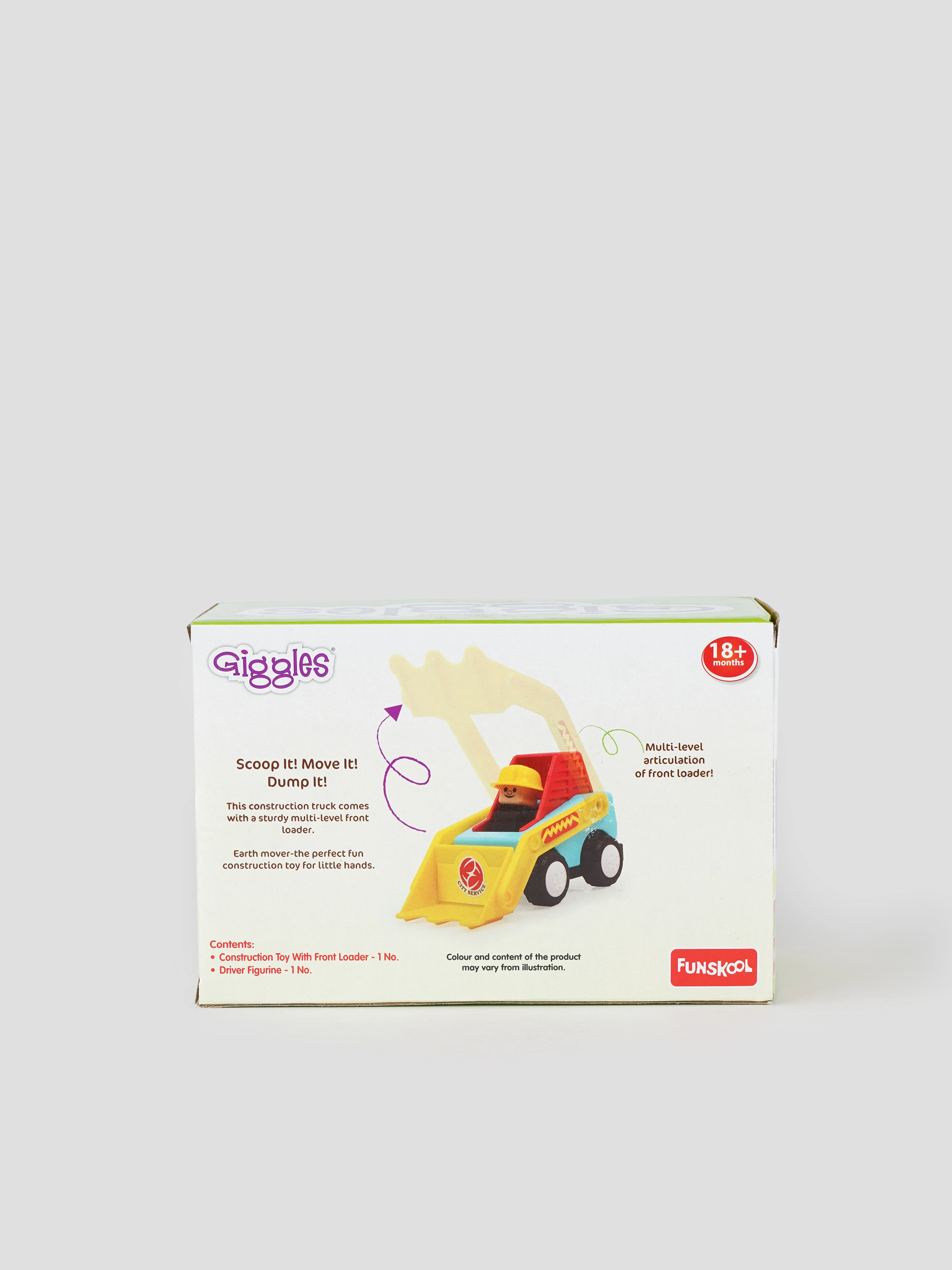 Free Wheel Earth Mover Toy for Babies - Image 5
