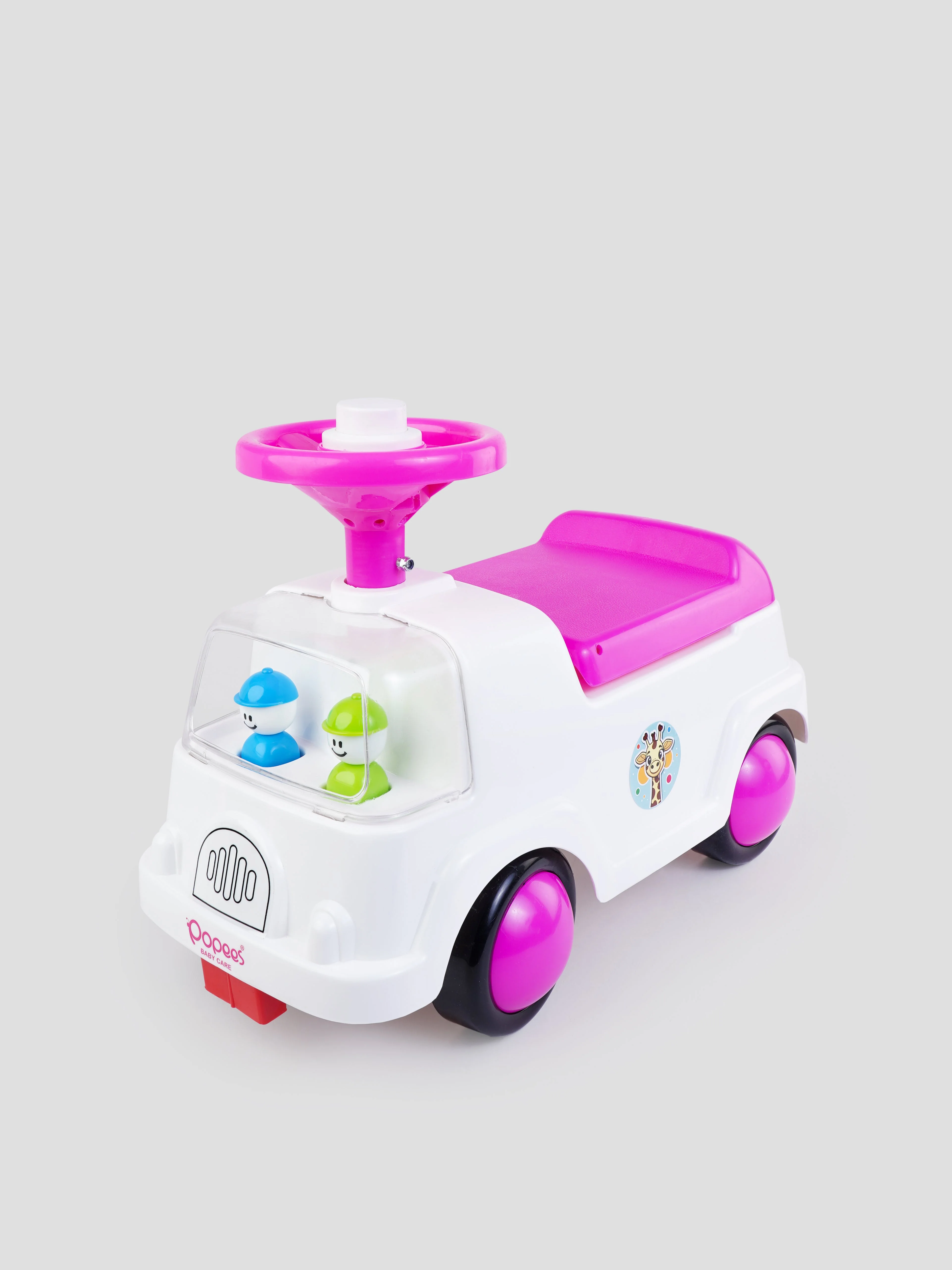 Manual Push Wagon Car Ride-On for Kids - Image 4