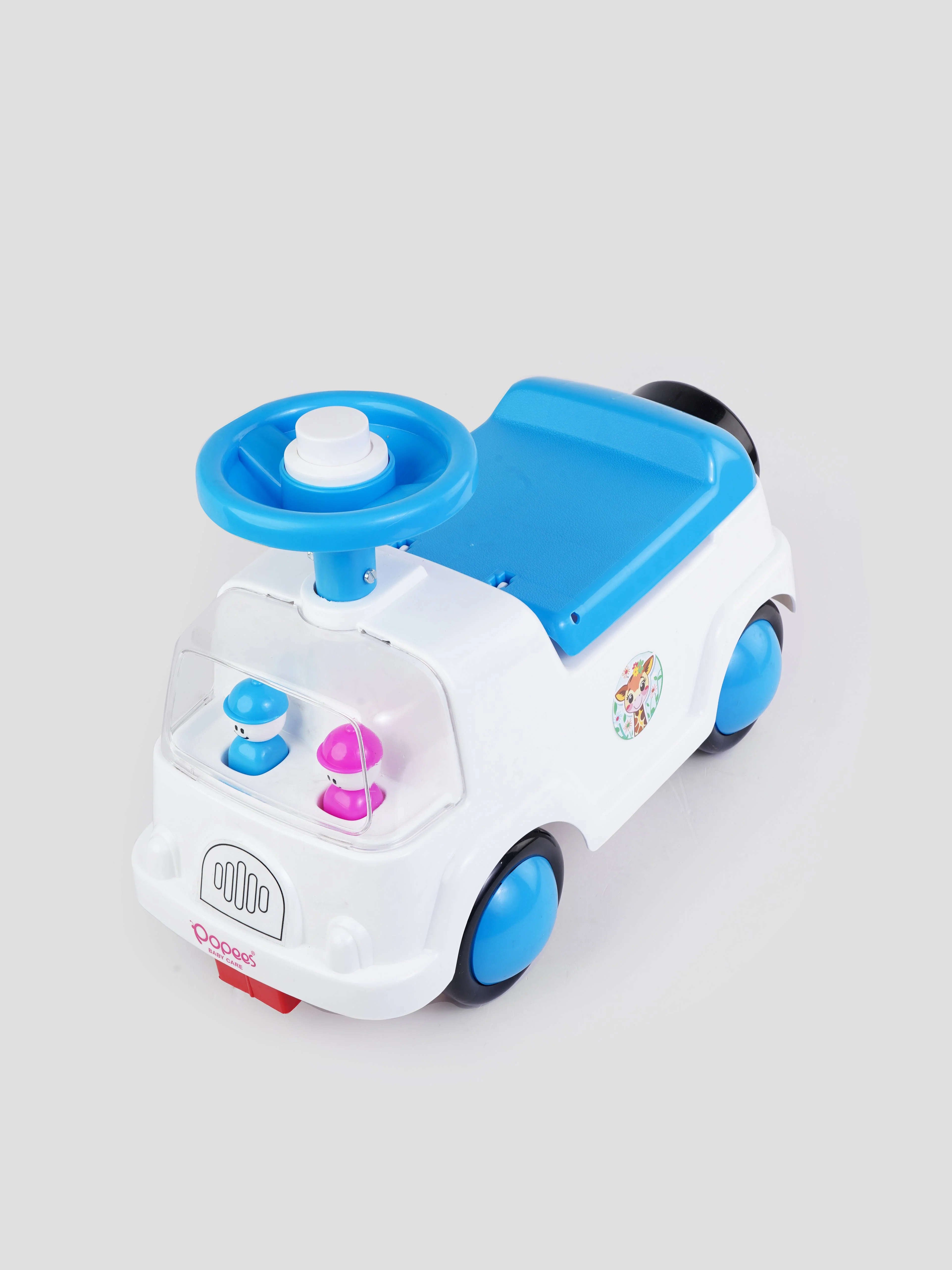 Manual Push Wagon Car Ride-On for Kids - Image 8