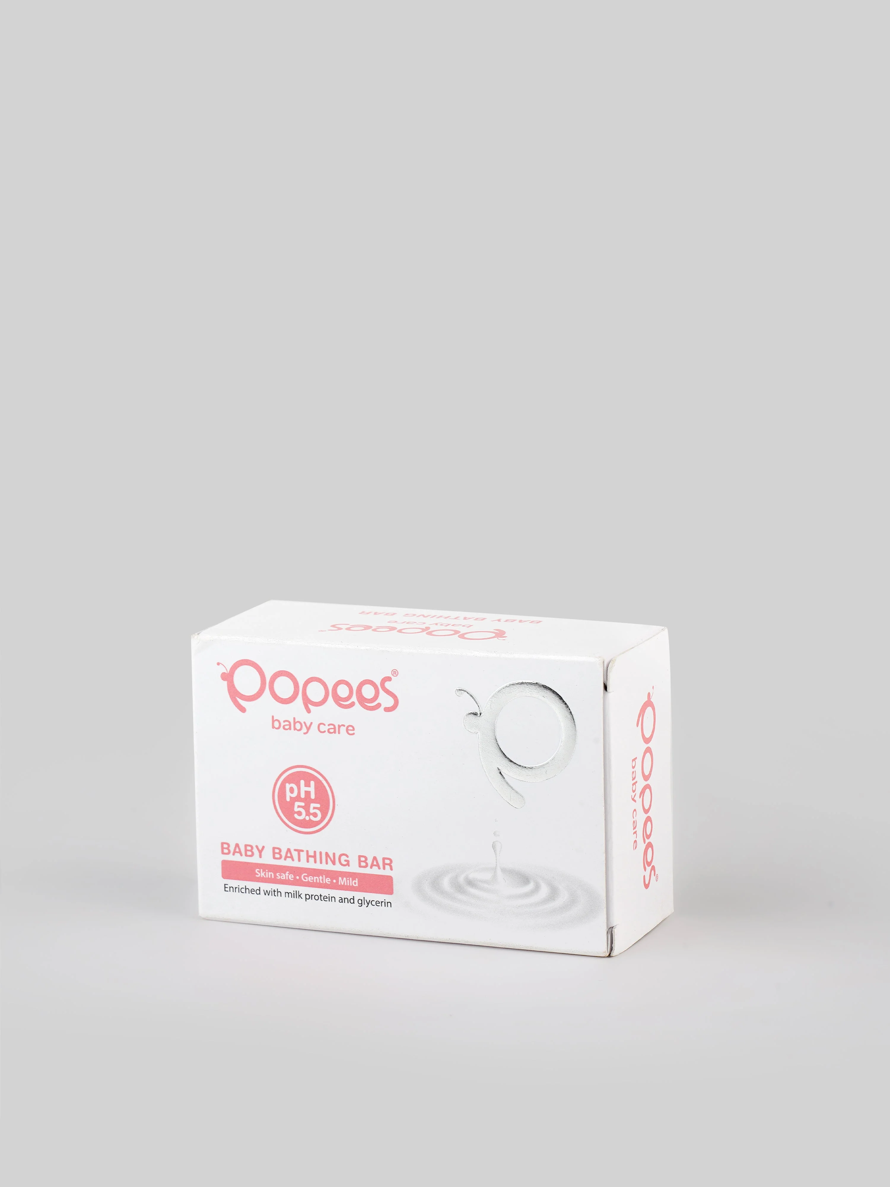 Popees Ultra-gentle Dermatologist Recommended Baby Bathing Bar with pH 5.5 - Image 4