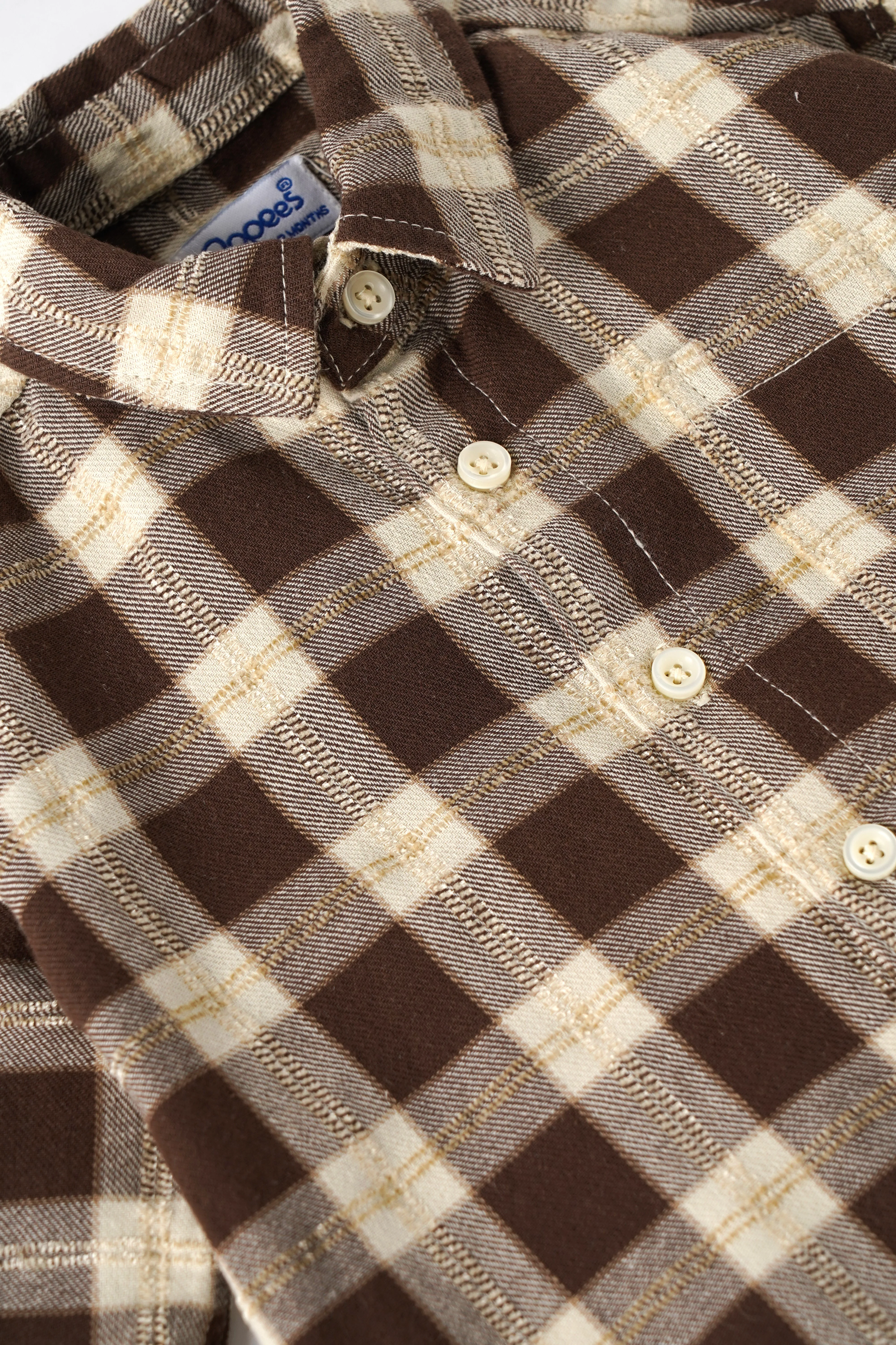 Popees Baby Boys Checked Cotton Shirt, Full Sleeve| 9M–4Y - Image 3