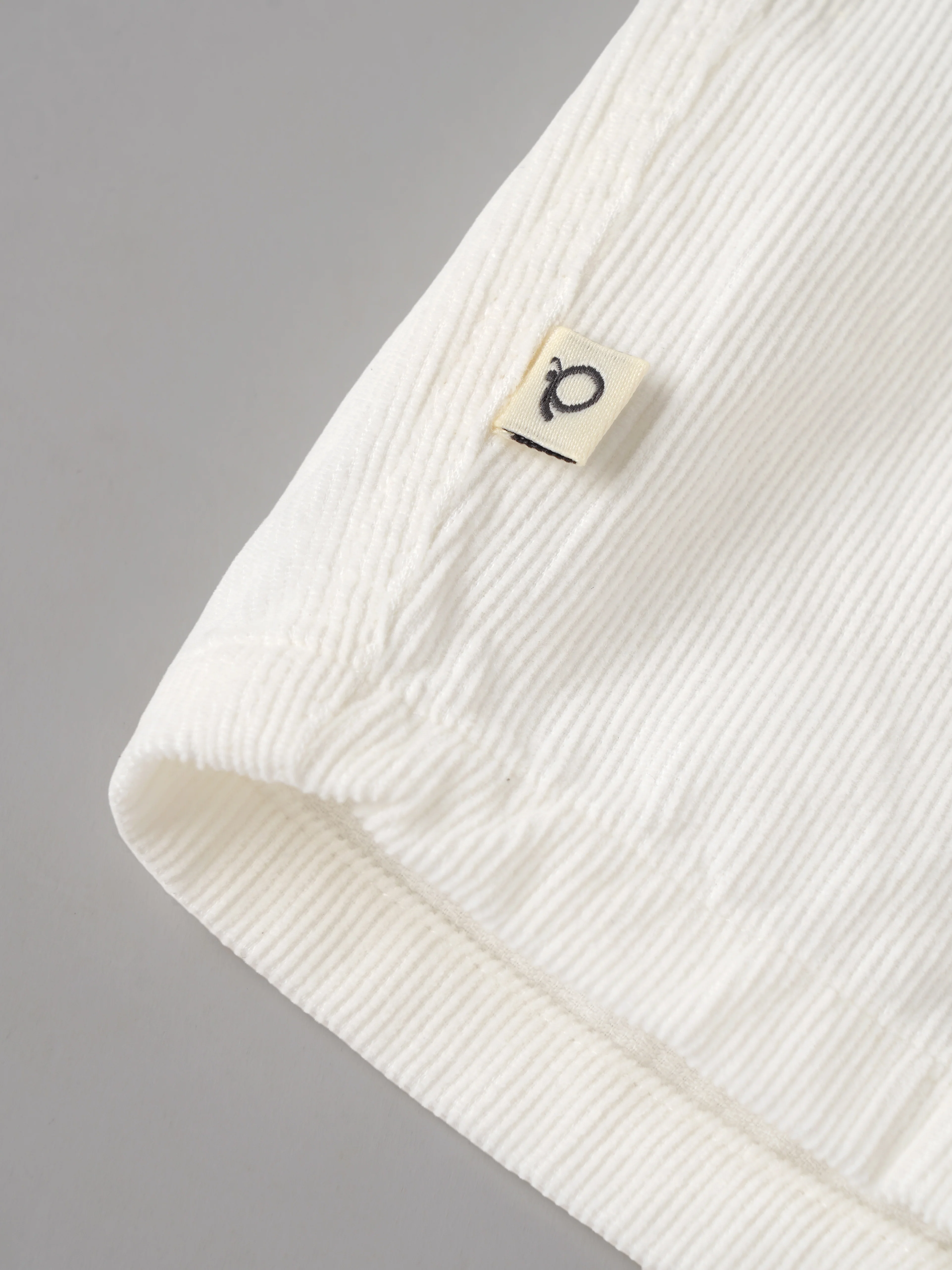 Popees Baby Boys Shorts | Soft Cotton Blend Elastic Waist Casual Shorts with Side Utility Pocket | White |9 Months-4 Years - Image 3