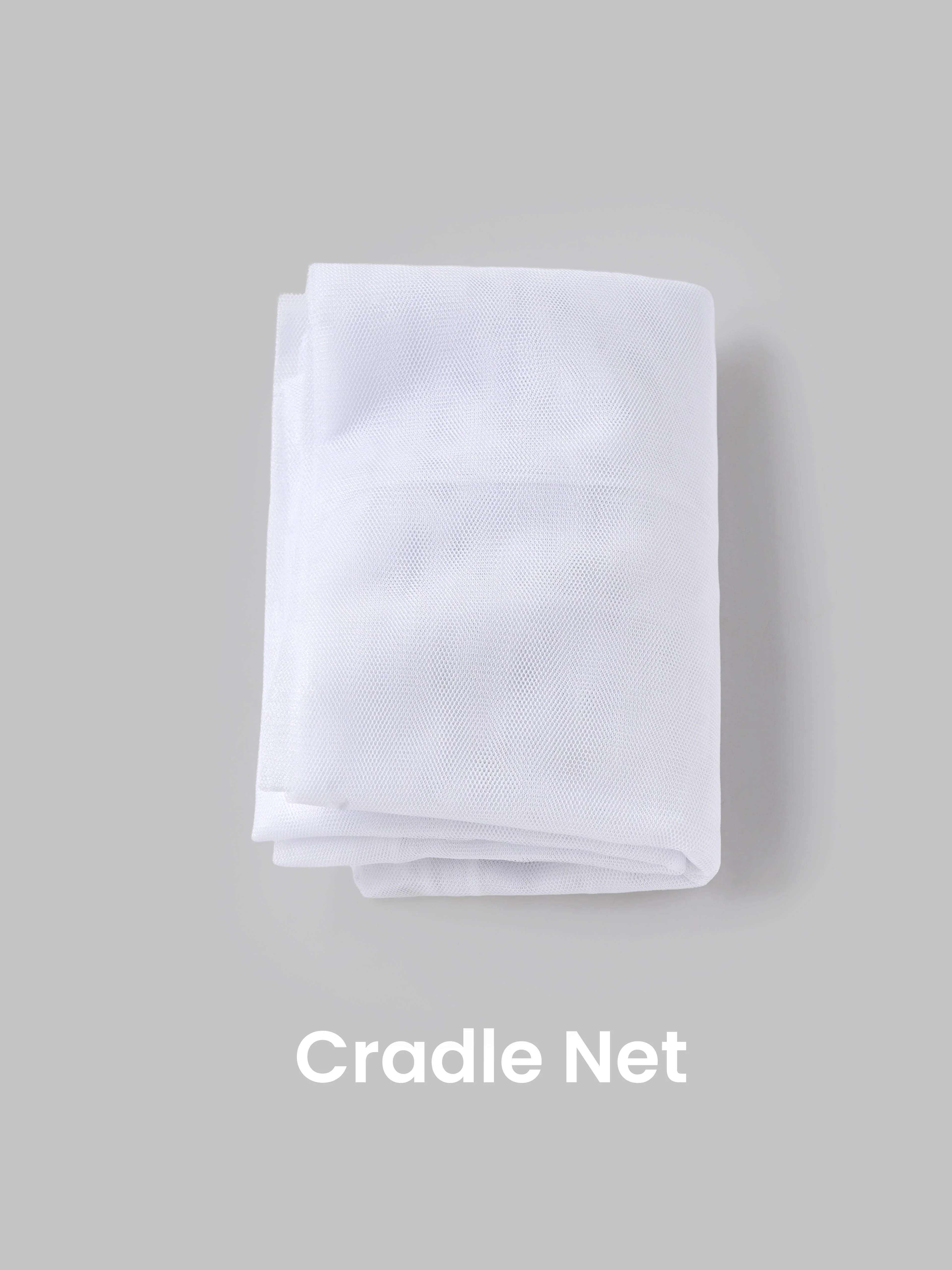 Popees Baby Cradle Set with Net, Cloth, Rope & Spring | Newborn Hanging Cradle Kit - Image 2