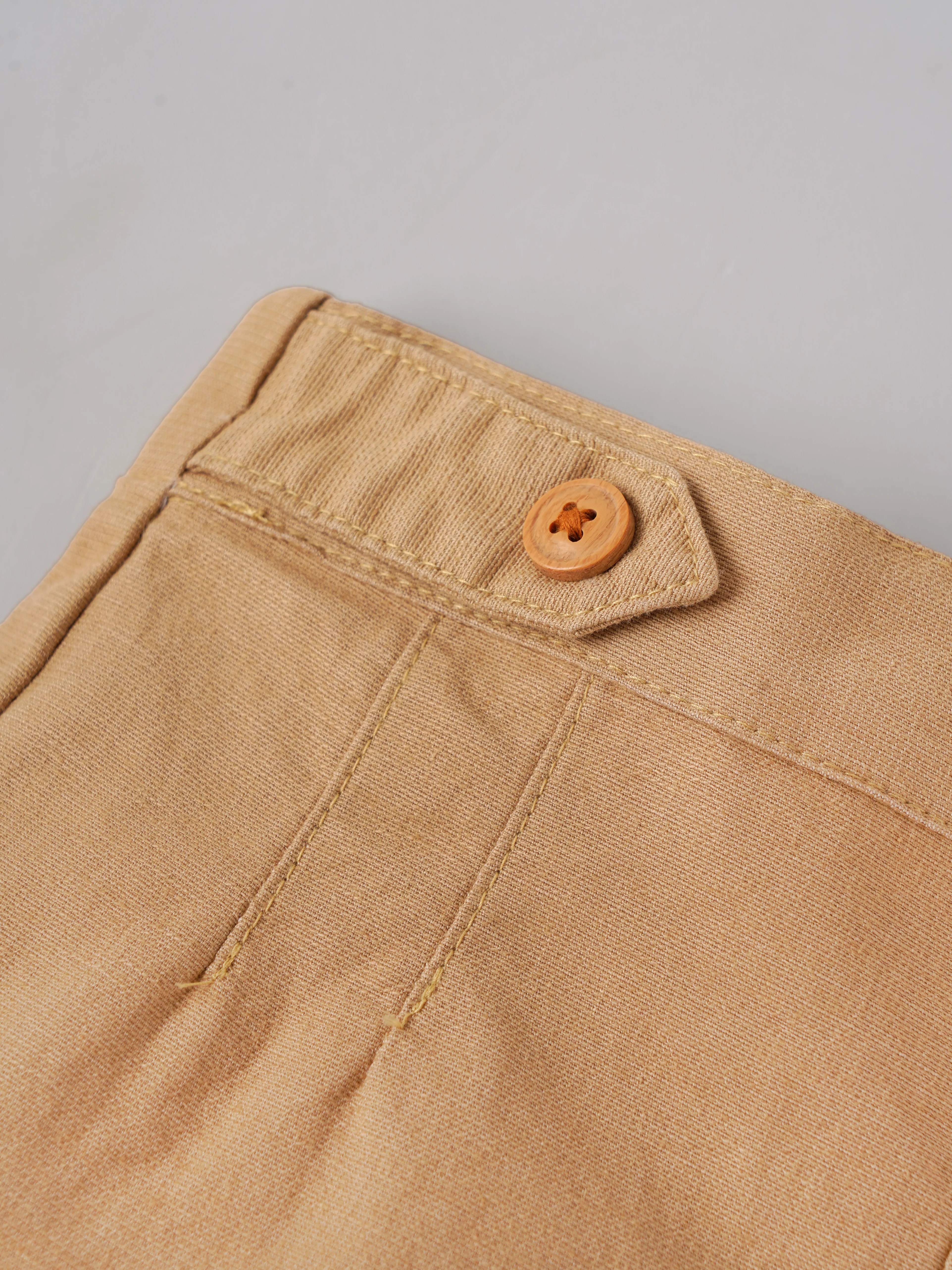 Popees Baby Girls Cotton Shorts | Beige | 3 Months To 24 Months - Image 3