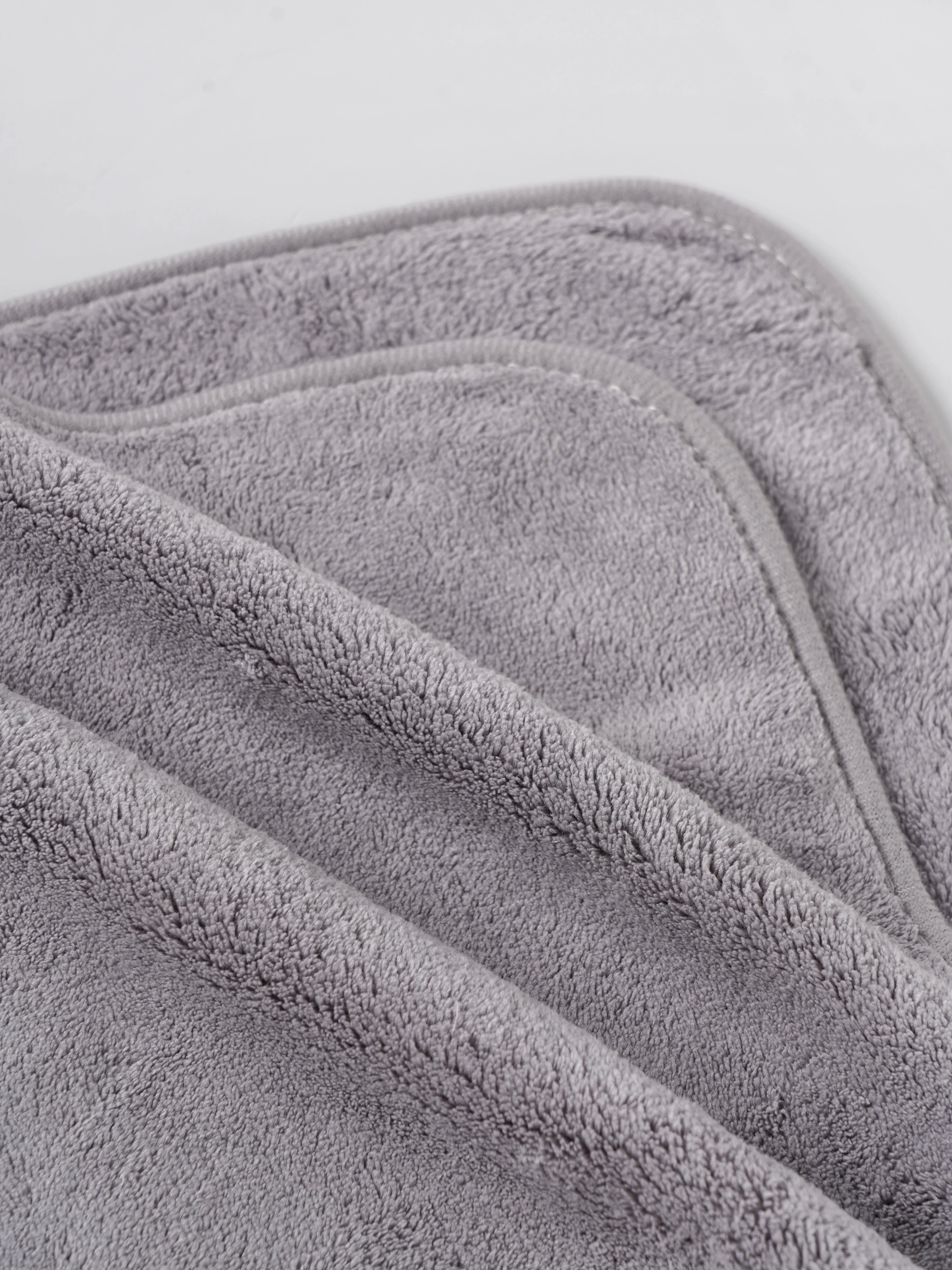 Popees Baby Soft Bunny Embroidery Bath Towel| Ultra-Absorbent Coral Plush Newborn Wrap - Image 3