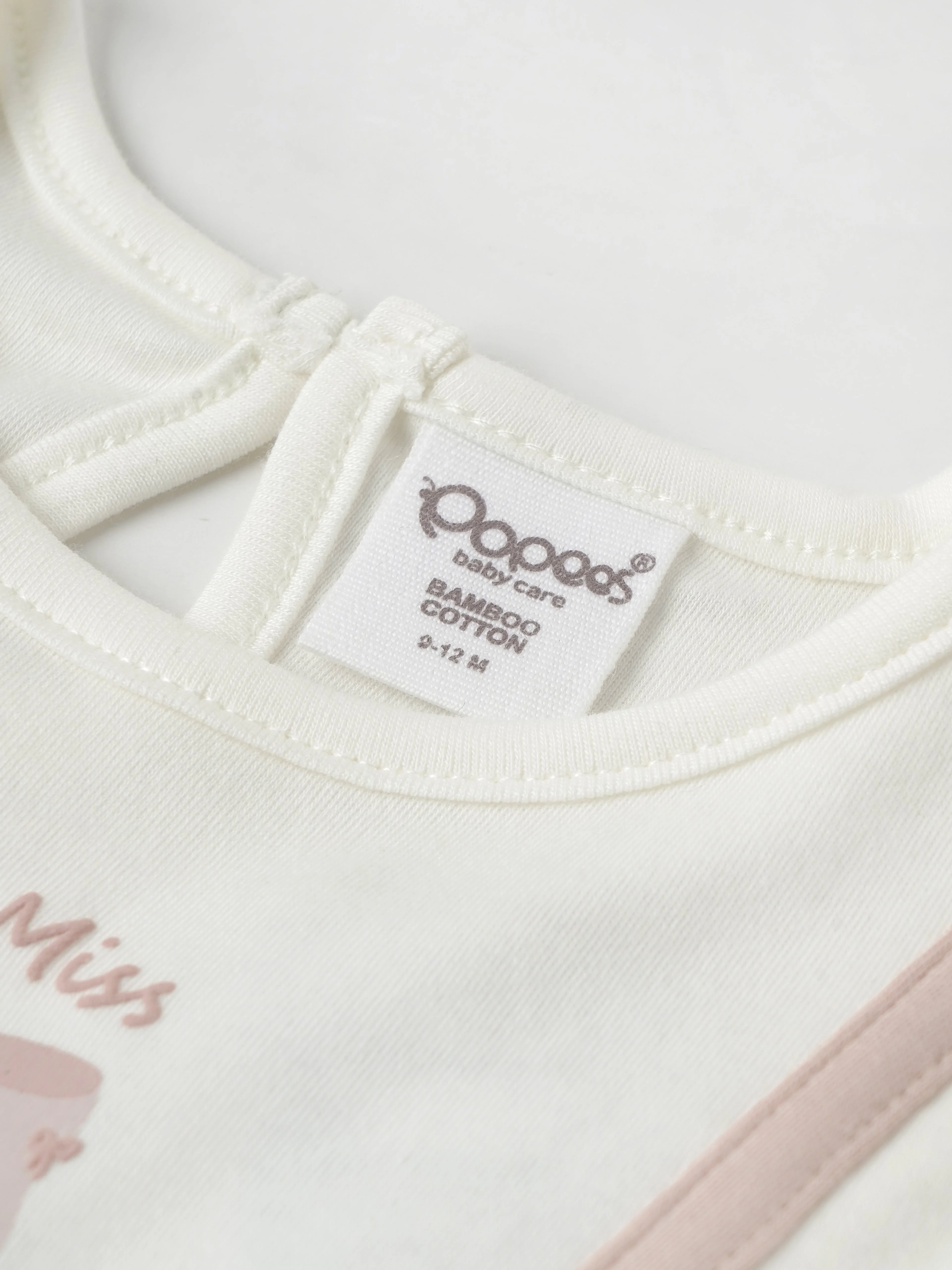 Popees Girls Half-Sleeve Back Open Dress (3-36 Months) Made of Organic Bamboo Cotton Fabric - Image 4