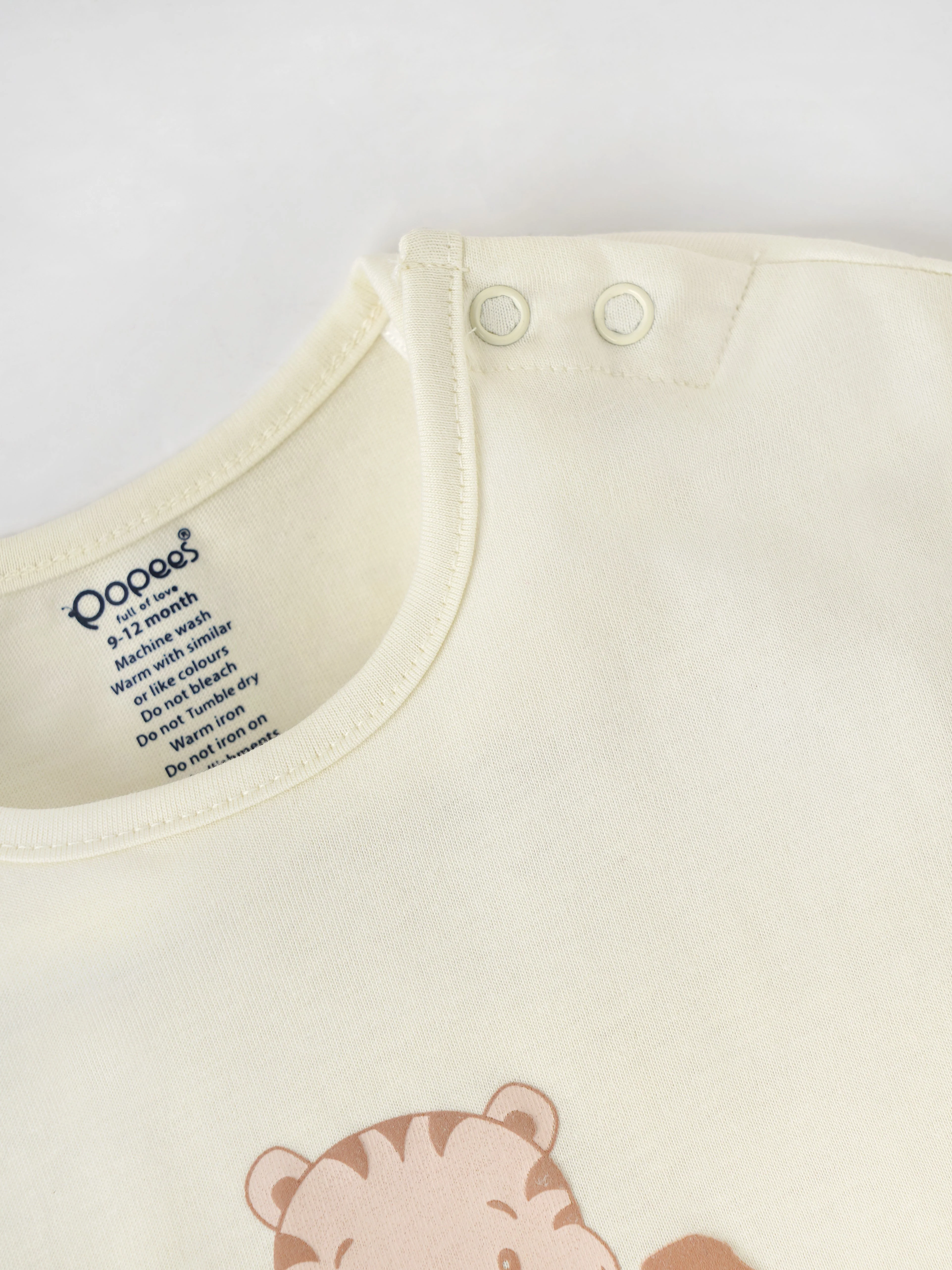 Popees Soft & Stylish Cotton Chest Printed T-Shirt(3–18 Months)for Baby Boys - Image 5