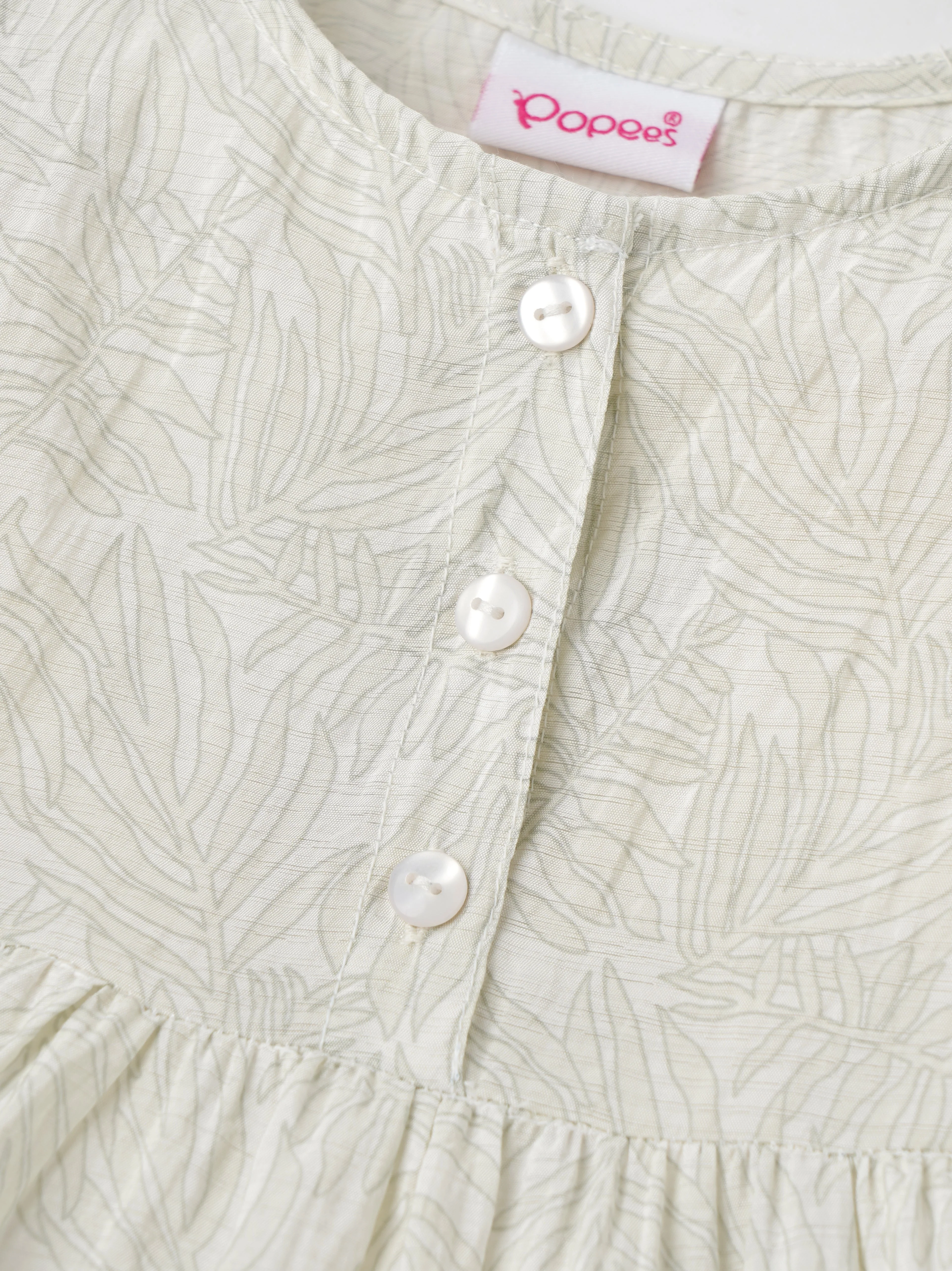 Popees Cute and Comfortable Front Open Top (3-18 Months) for Baby Girls - Image 3