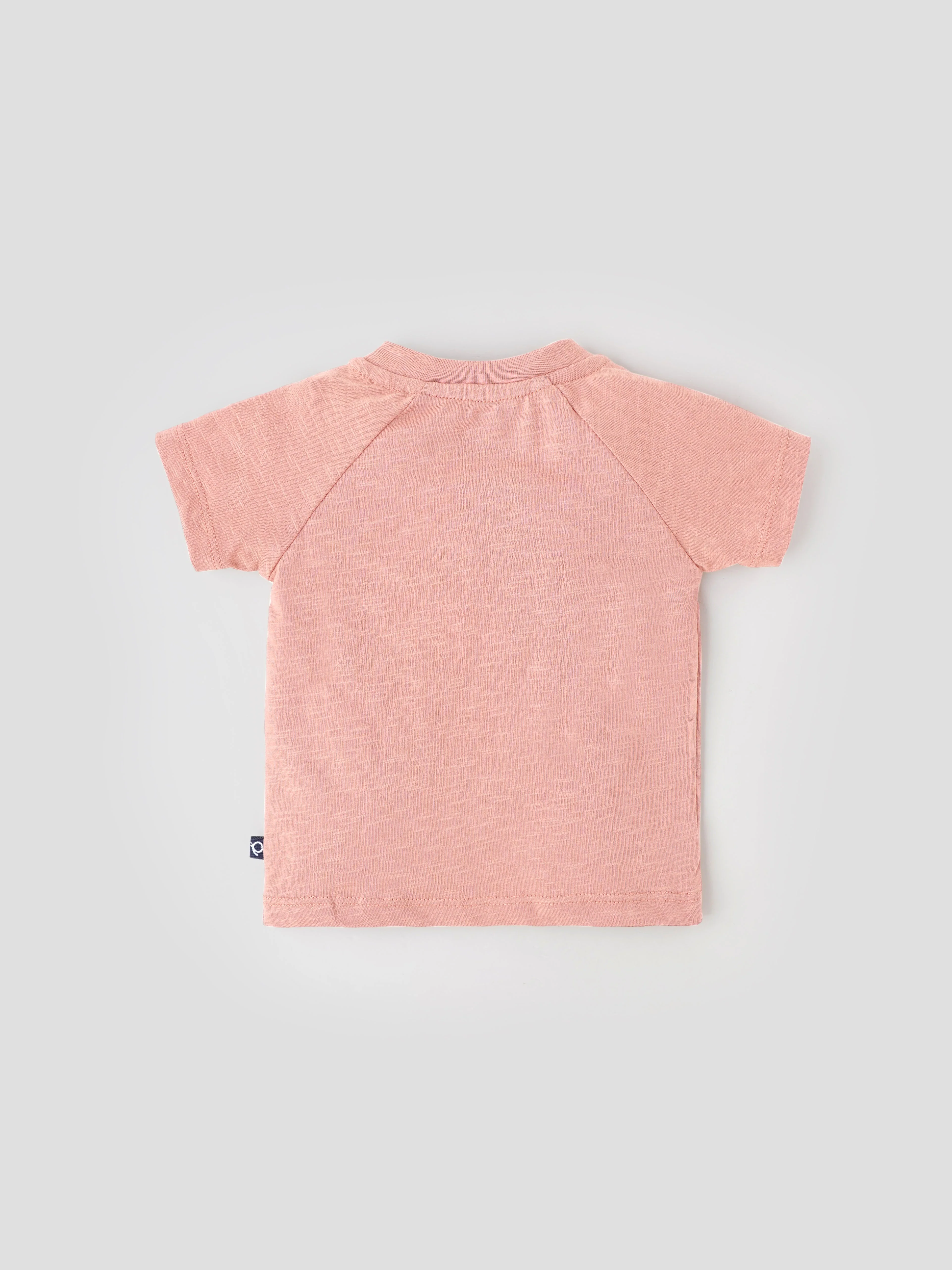 Popees Stylish “Hey Boy” Graphic Print Soft, Breathable & Play-Ready T-Shirt (0–9 Months)for Baby Boy - Image 2
