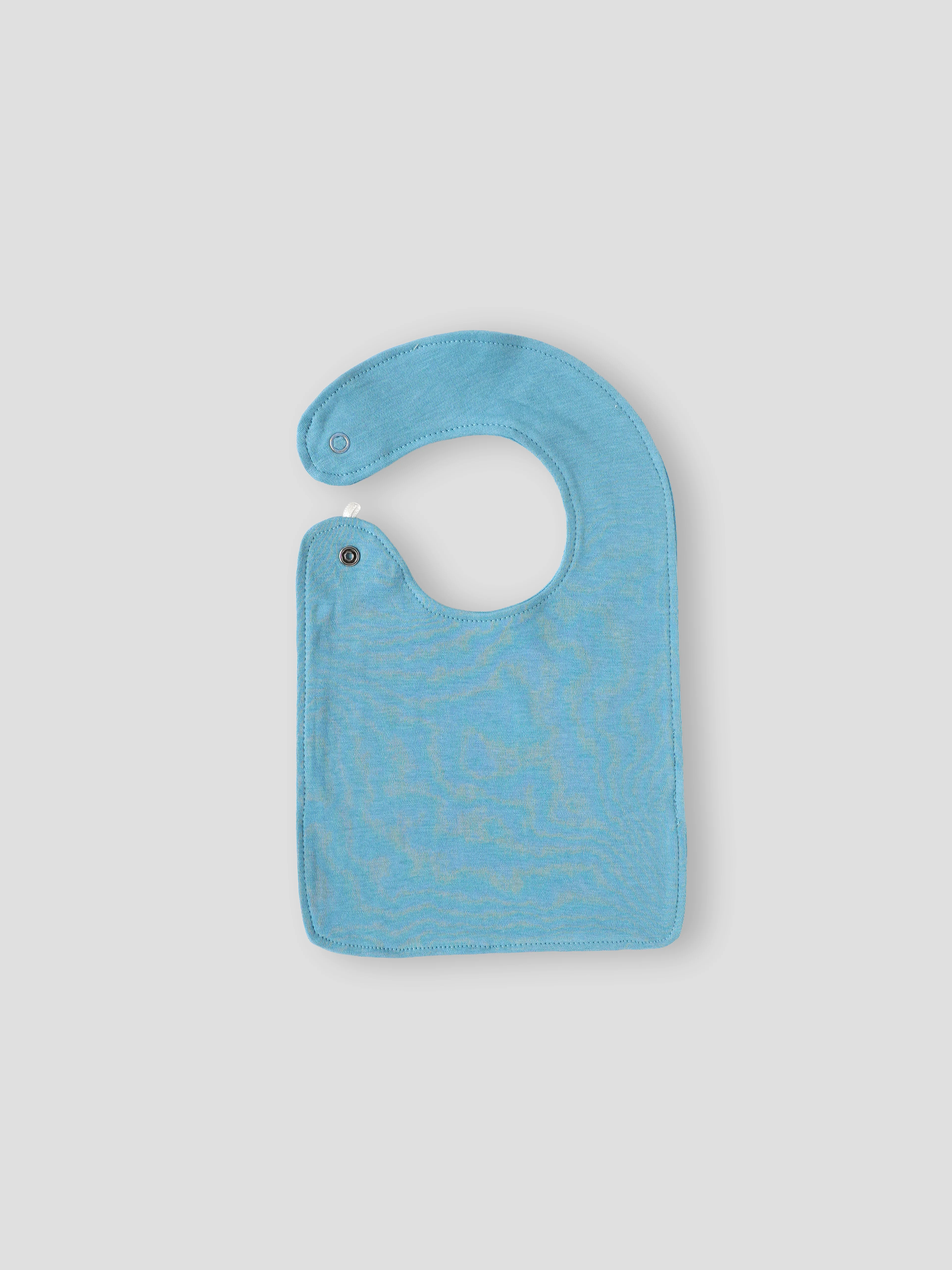 Popees Soft Cotton Baby Bib Set with Snap Button Closure for Babies | Assorted Colors | 3-9 M (color and design may vary depending on availability) - Image 2