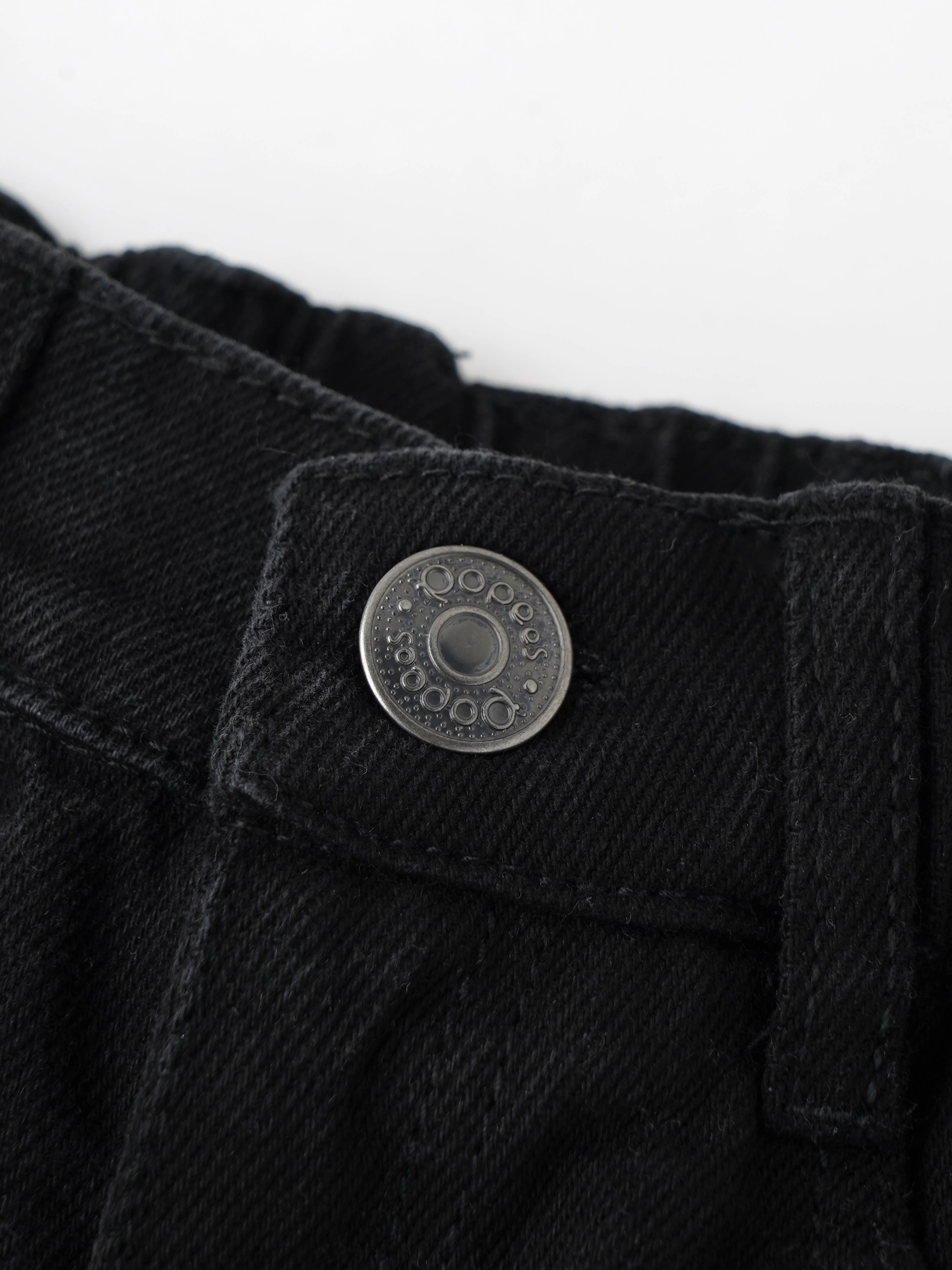 Popees Stylish Black Denim with Star Embroidery (3-36 Months) for Girls - Image 3