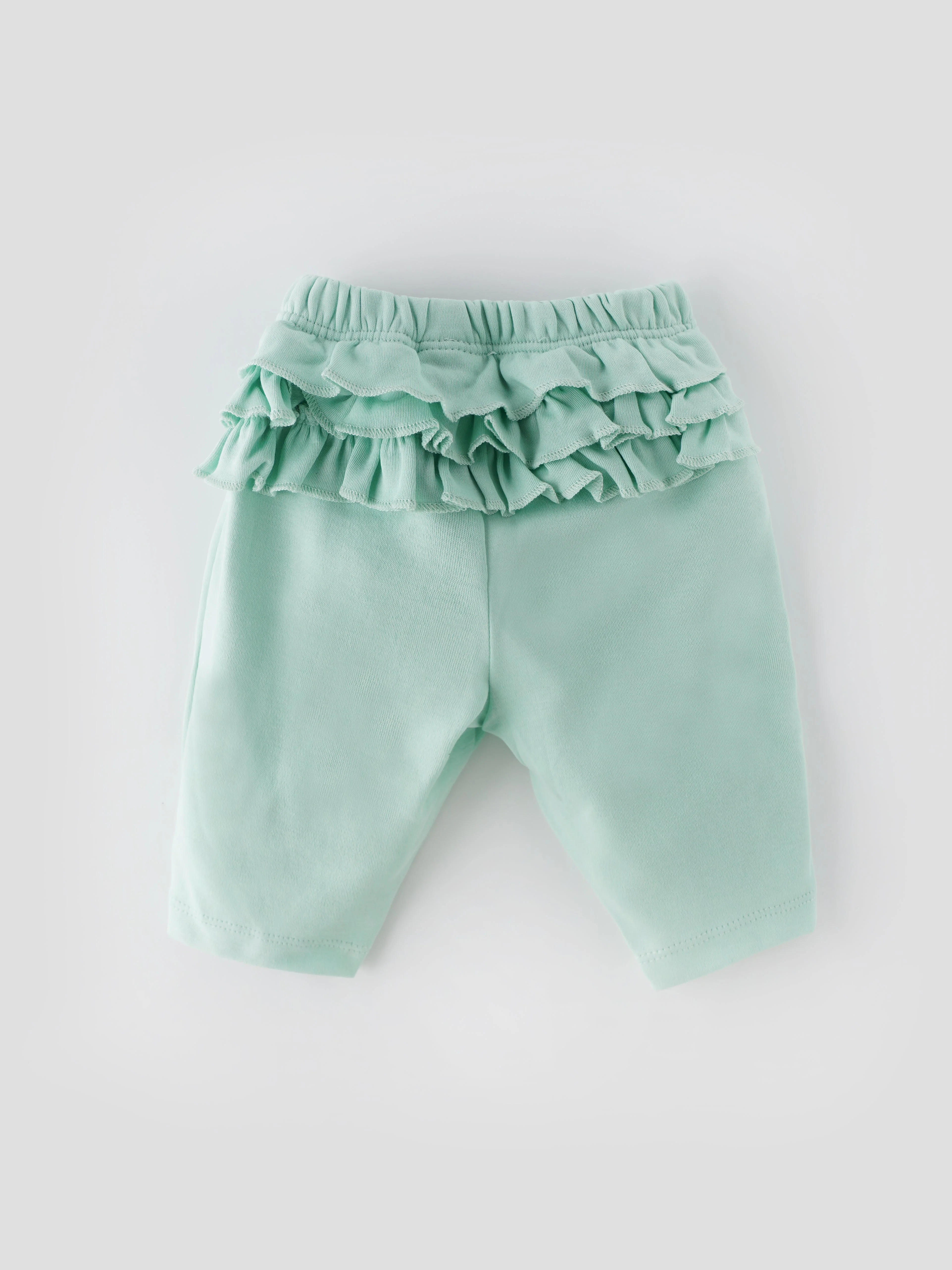 Popees Skin-friendly & Comfy Pants (0-9 Months) for Newborn Girls - Pack of 2 - Image 5