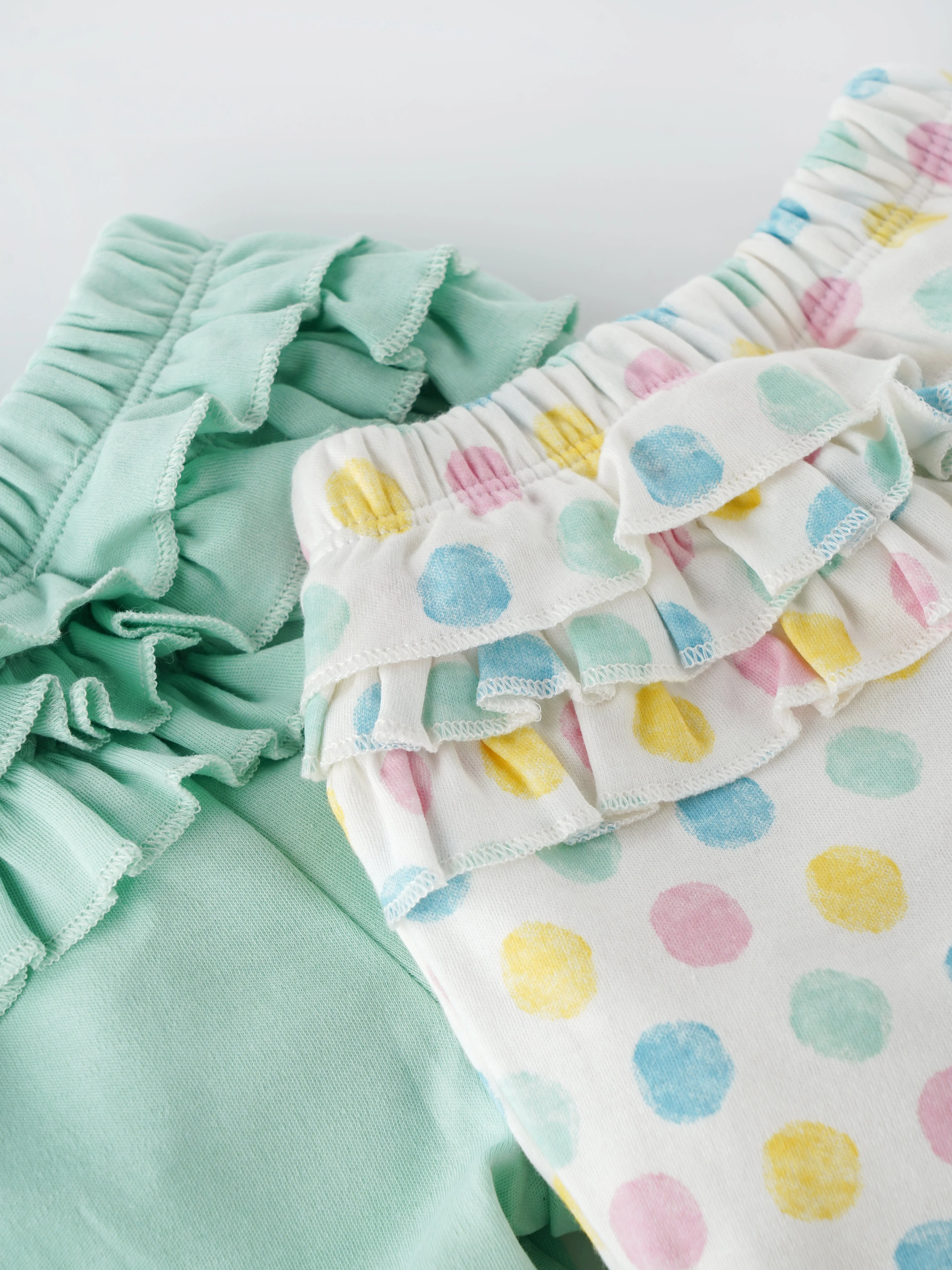 Popees Skin-friendly & Comfy Pants (0-9 Months) for Newborn Girls - Pack of 2 - Image 6