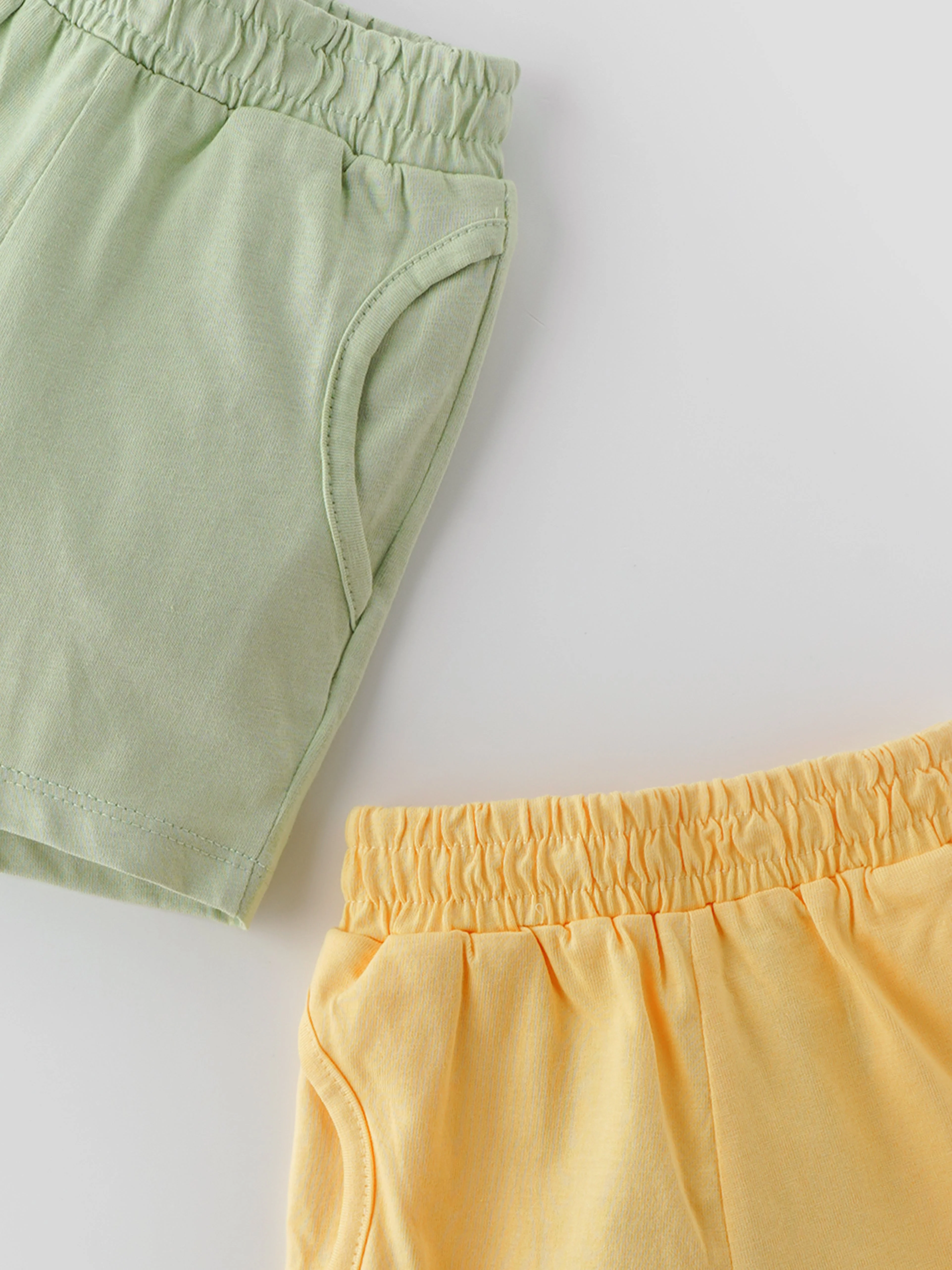 Popees Comfortable & Gentle Shorts (3-36 Months) for Boys - Pack of 2 - Image 4