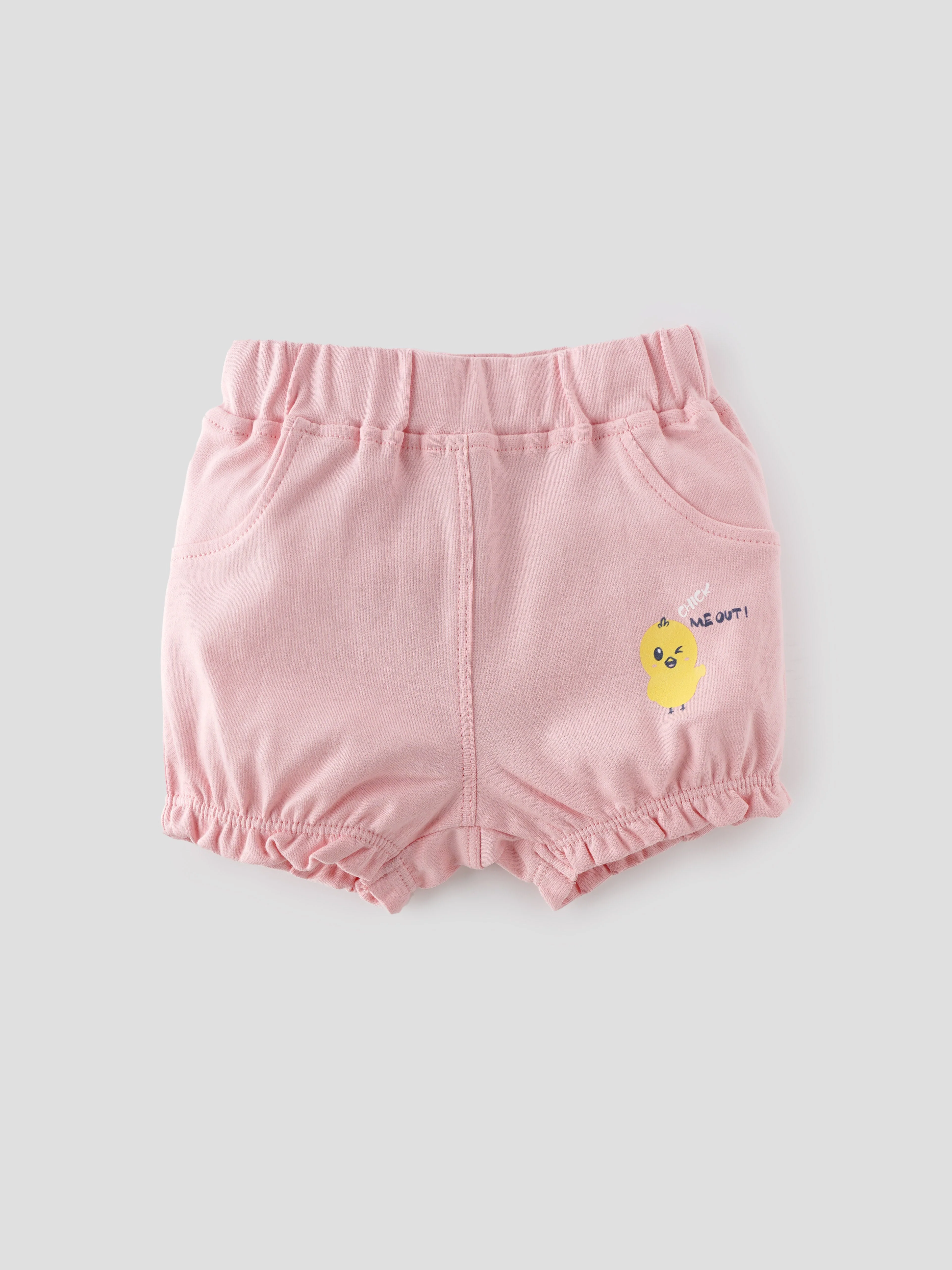 Popees Skin-friendly & Comfy Shorts (3-18 Months) for Girls - Pack of 2 - Image 4