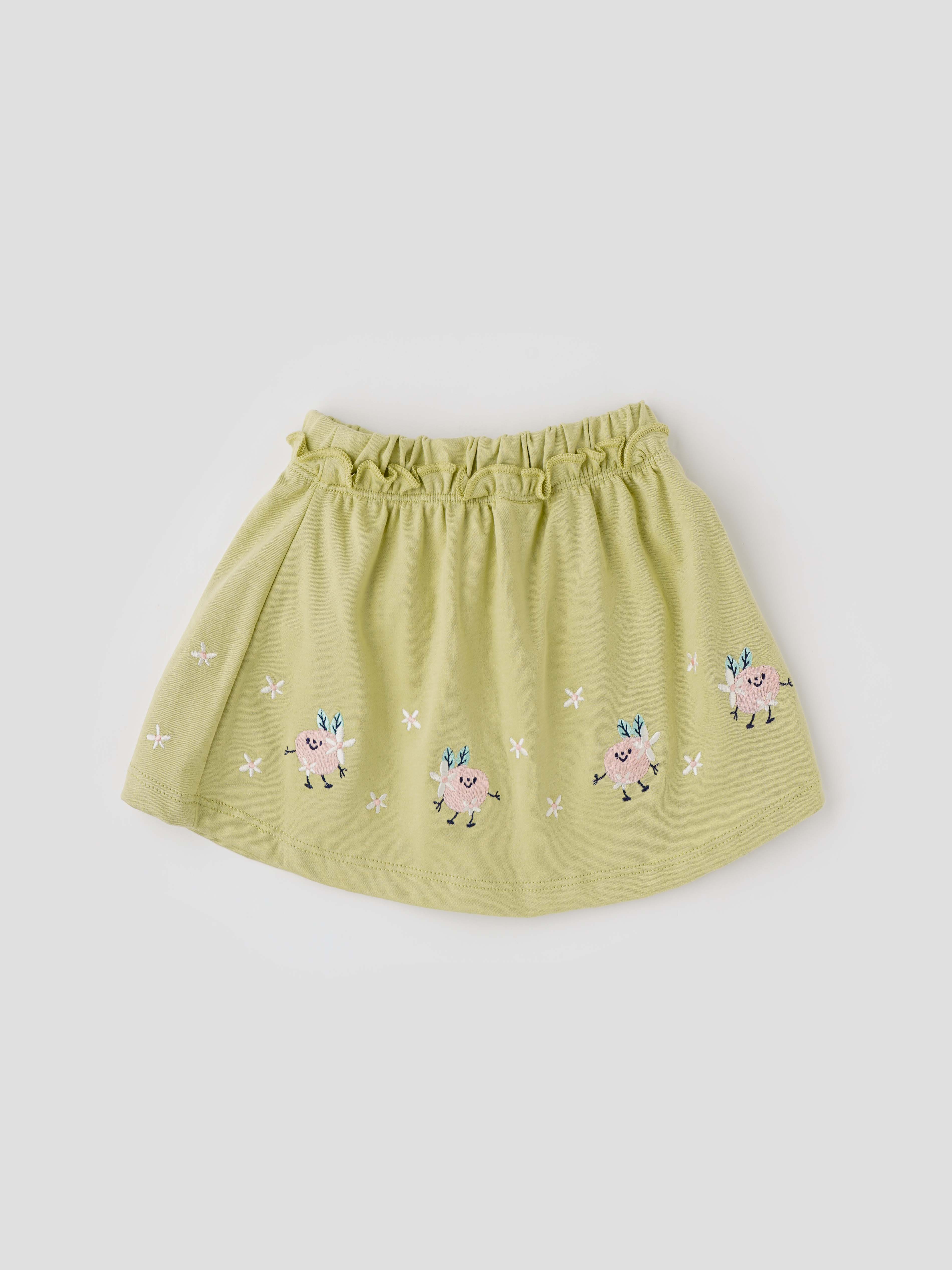 Popees Stylish Embroidered Skirt (0-9 Months) for Newborn Girls - Image 2