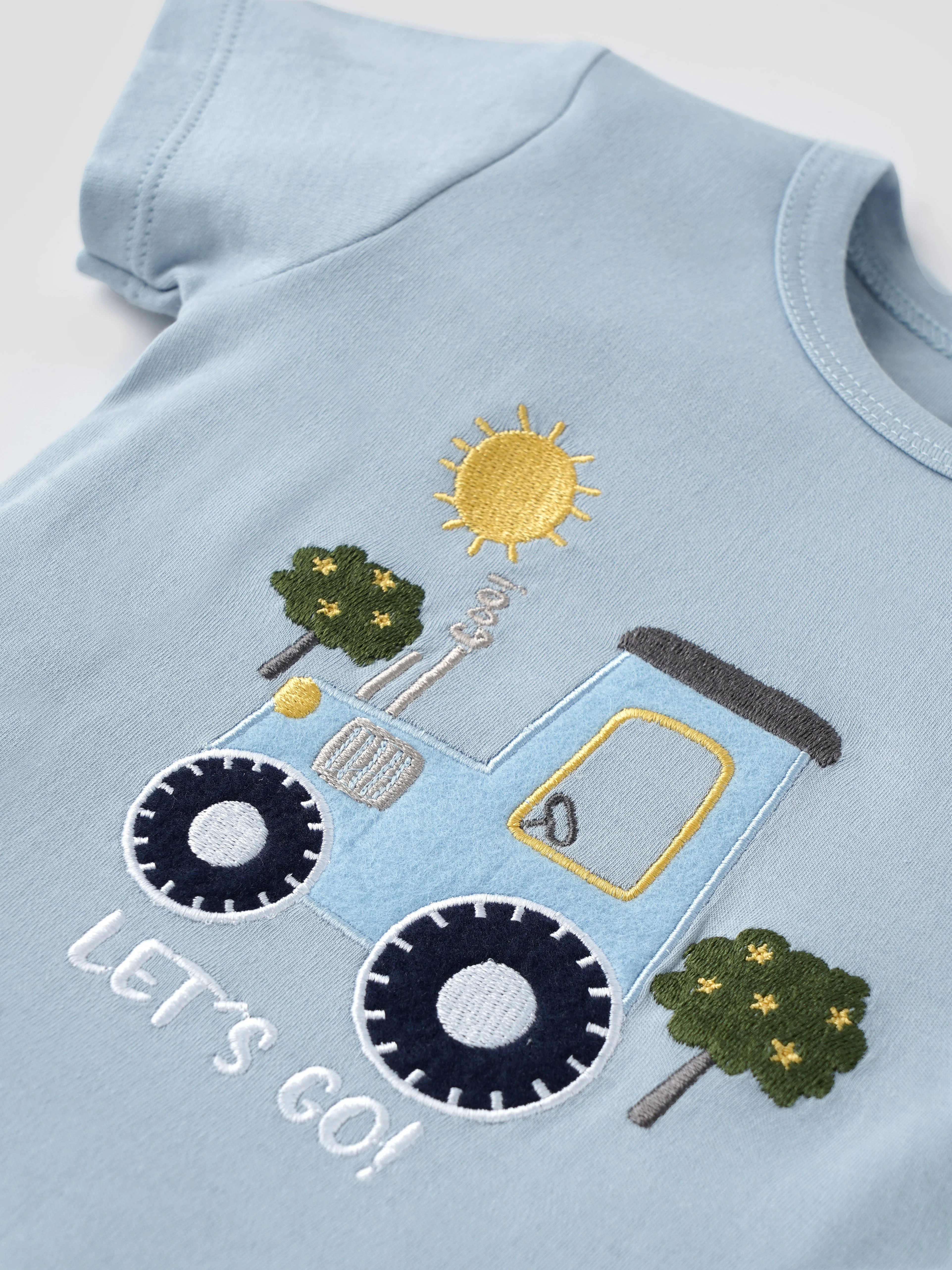 Popees Super Comfy Chest Printed T-shirt (3-24 Months) for Boys - Image 3