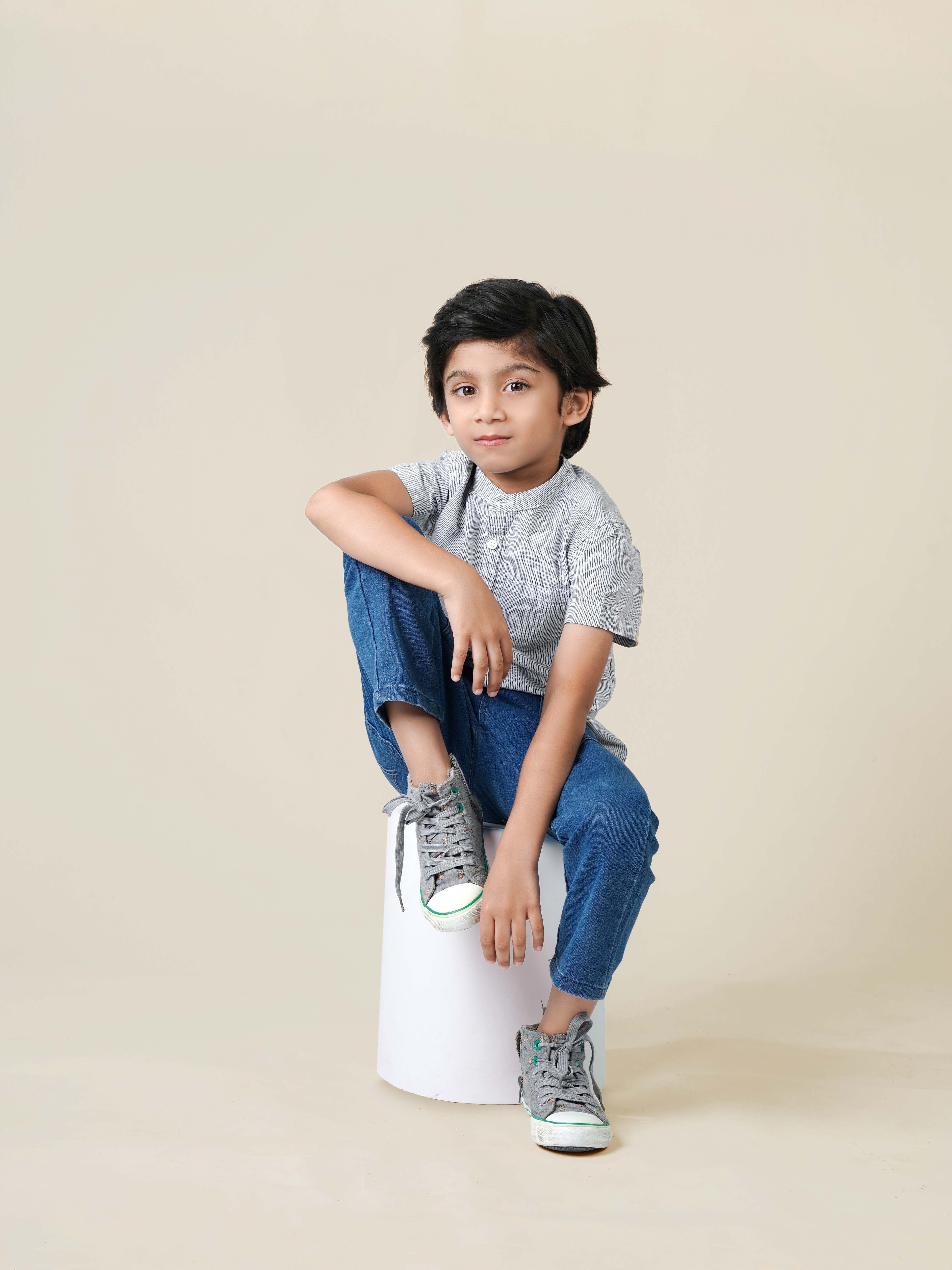 Popees Stylish Denim Pants (1-8 Years) for Boys - Image 5