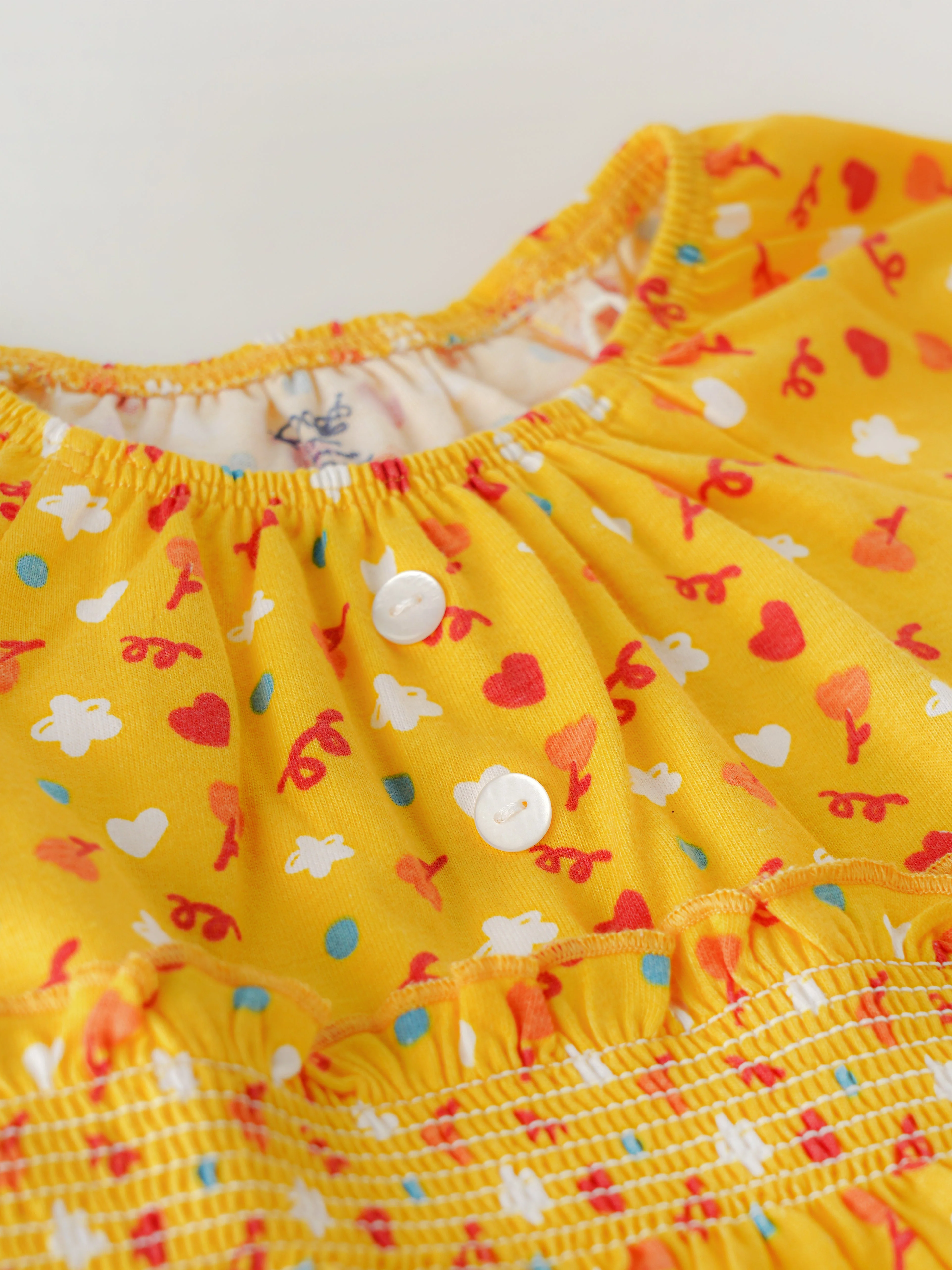 Trendy & Comfy Printed  Dress for Girls - Image 3
