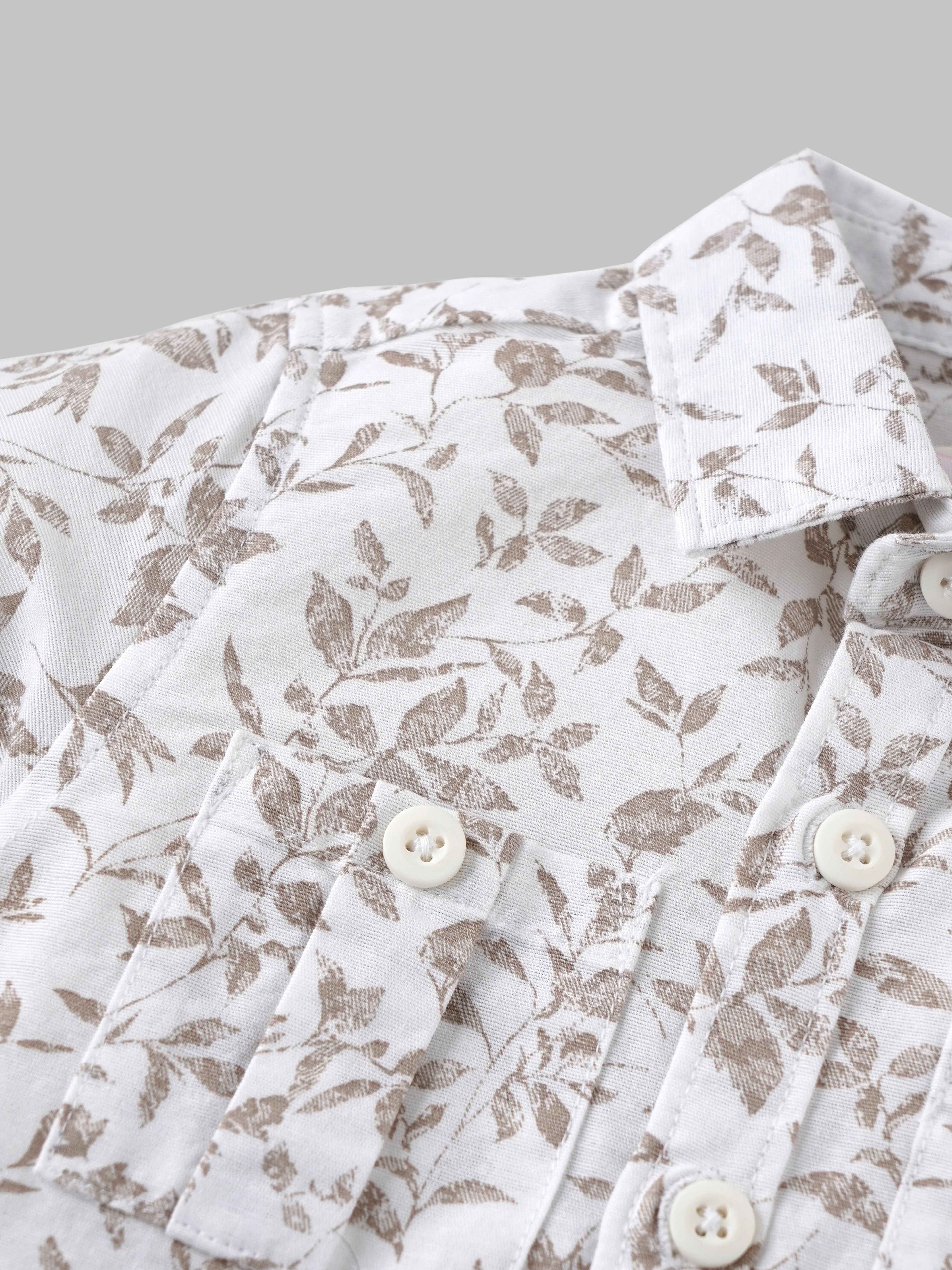 Popees Trendy All-Over Printed Half Sleeve Shirt (3-36 Months) for Boys - Image 3